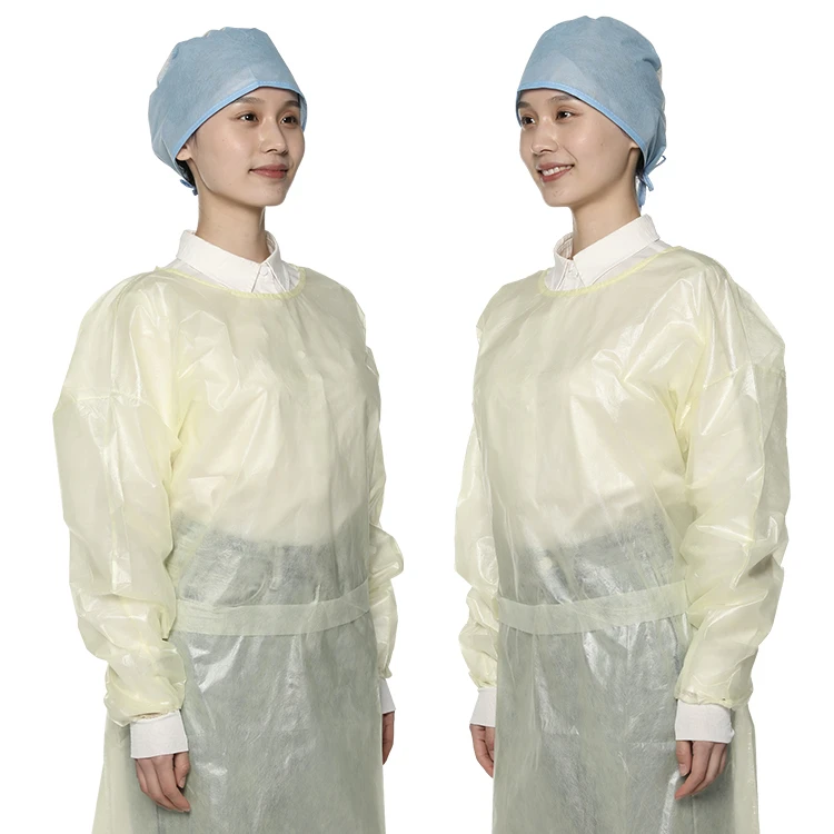 Другие медицинские расходные материалы, Жидкостная полиэтиленовая пленка СИЗ, изоляционный халат для врача