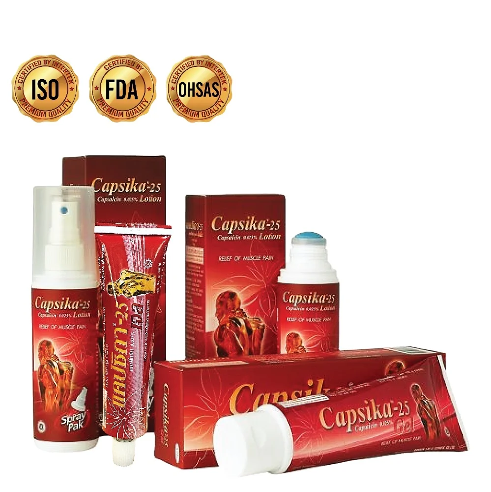 Back Pain Relief Extract from Thai Chili Alleviate all kind of Pain External Use