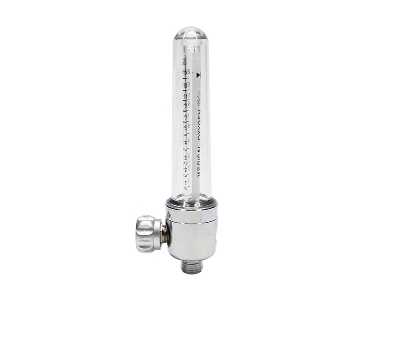 AmcareMed Hospital Flowmeter Oxygen Medical with Humidifier Oxygen Flow Meters