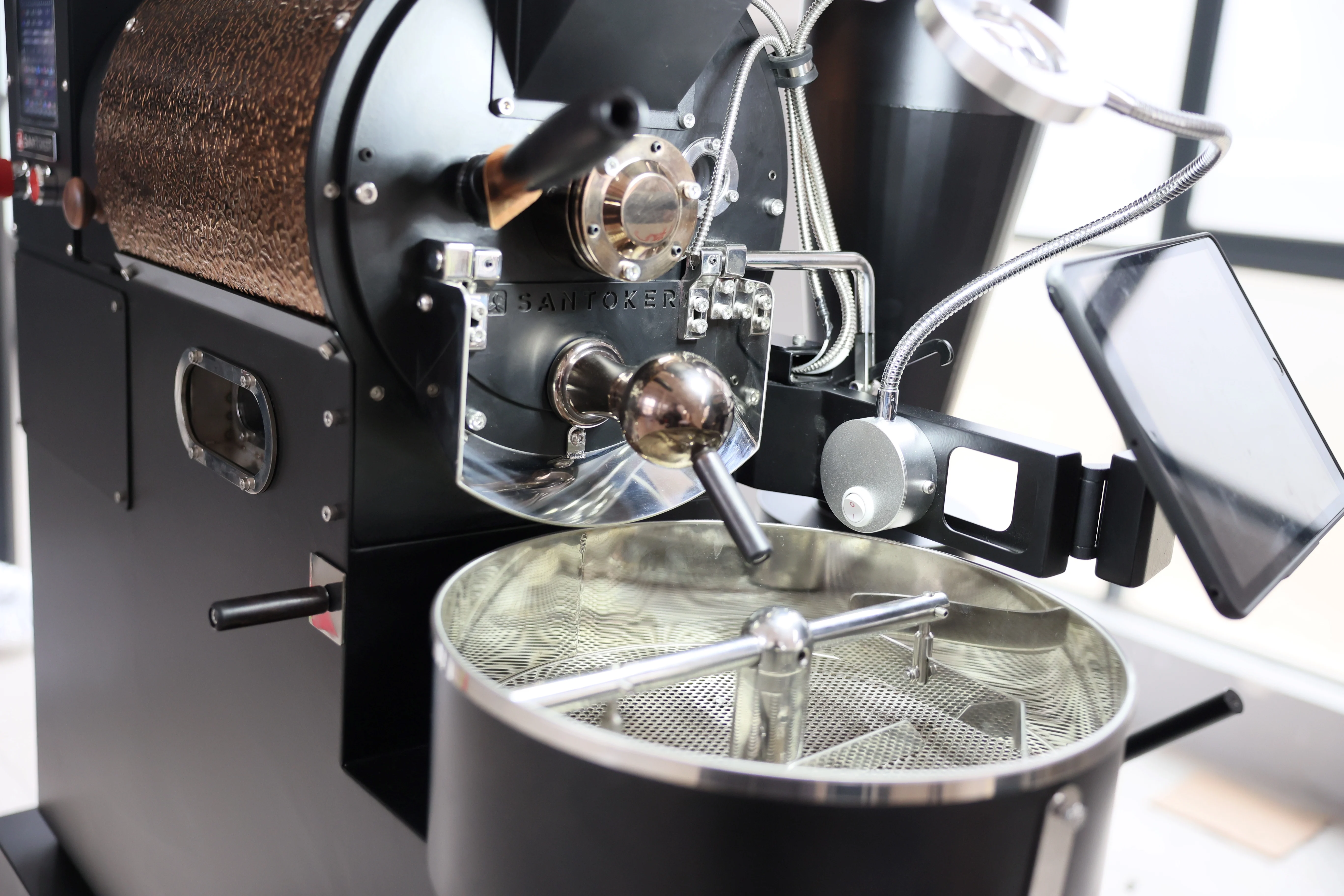 Santoker R1master 1kg Smart App Bluetooth Connect Coffee Roster Commercial Coffee Roaster Machine  Coffee Bean Roaster Machine