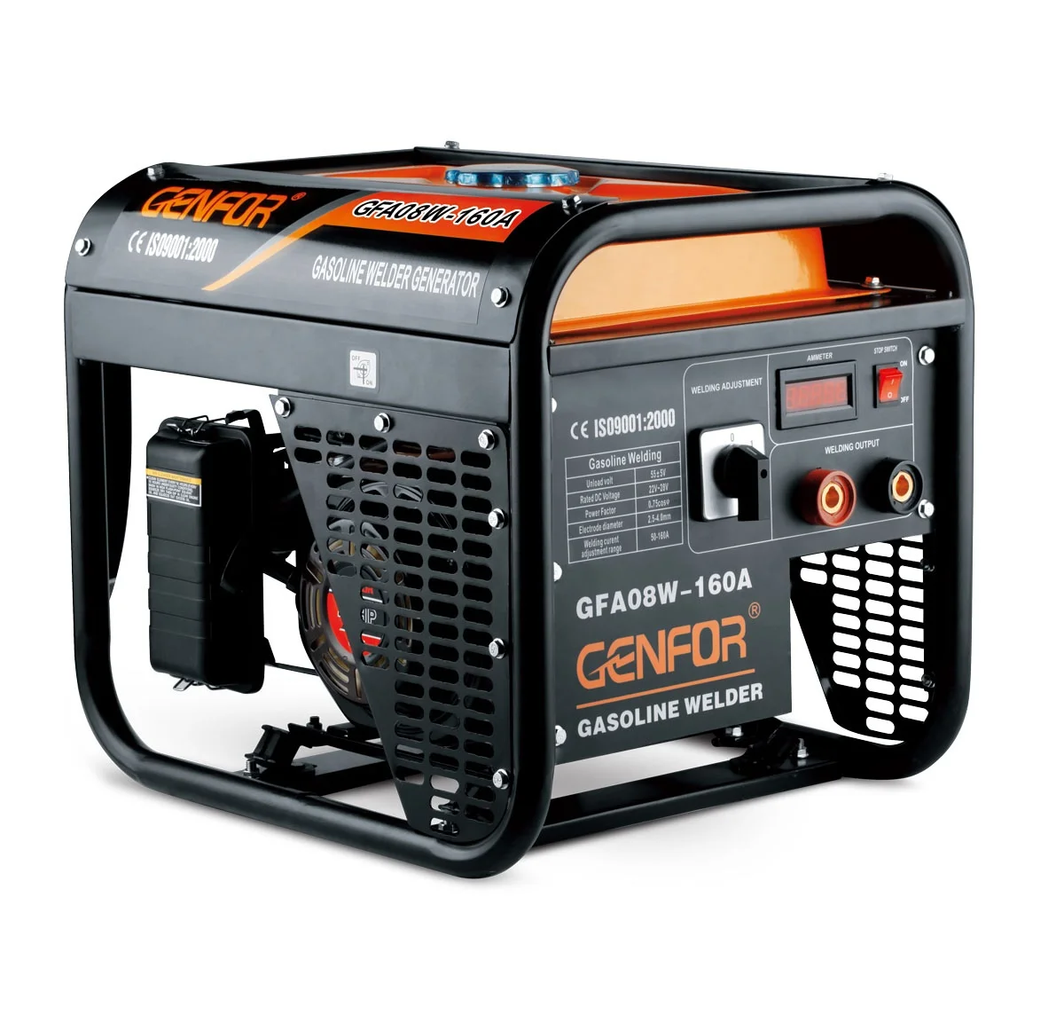 130A 160A Permanent Magnet Generator Duty Cycle 60% Welding alternator Genset