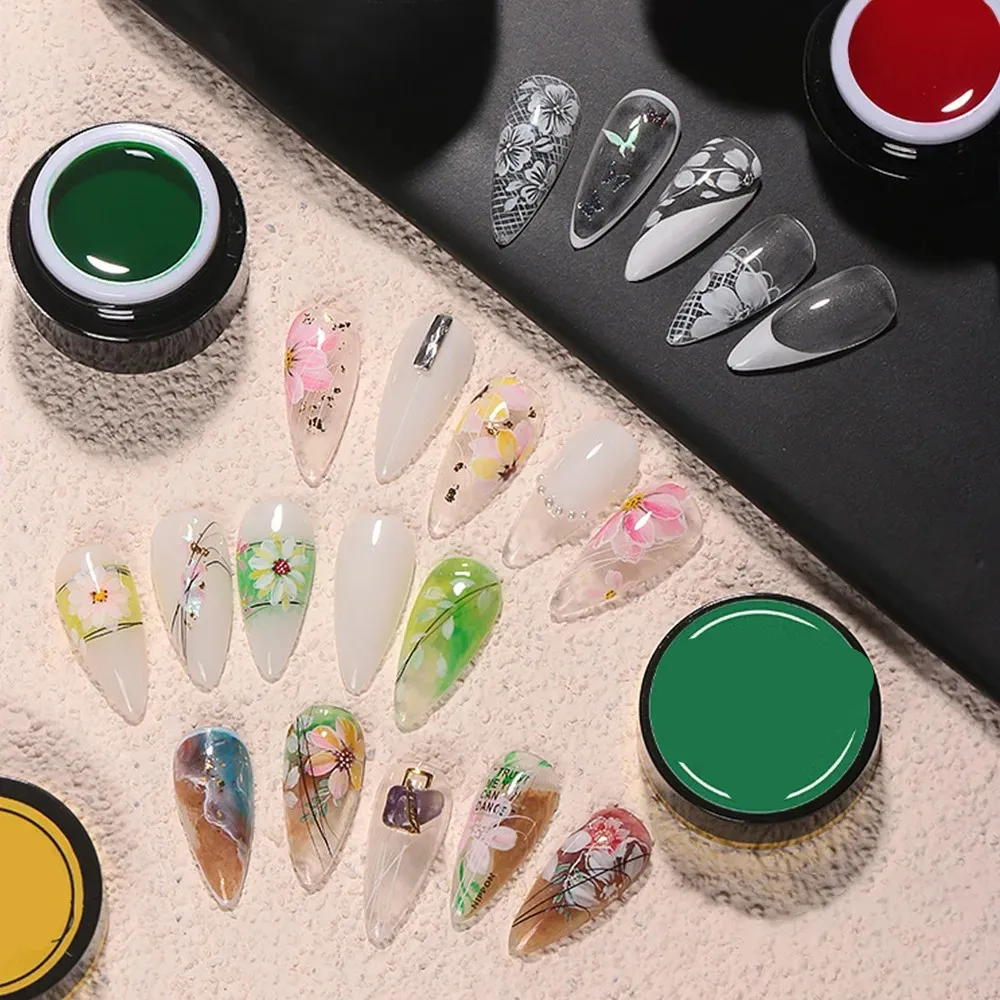Private Label Uv Nail Gel Builder Wholesale Colorful Hema Free Custom Logo Acrylic Nails Extensions Poly Gel