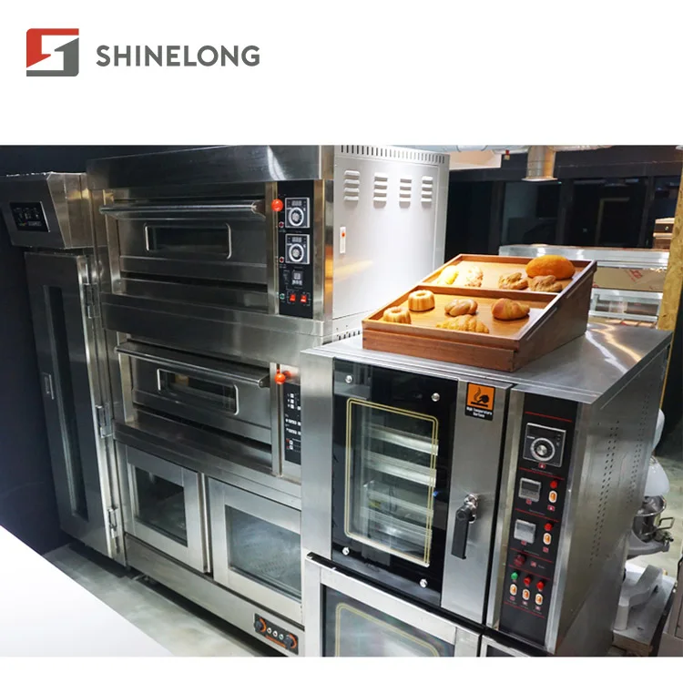 
Commerical Industrial Bakery Baking Equipment Gas or Electric Bread Oven 