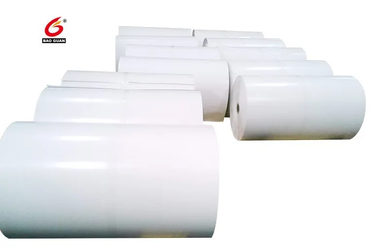 Factory Direct Supply Single Or Double Side Glassine Silicone Coated Release Paper Jumbo Roll For Adhesive Label Sticker