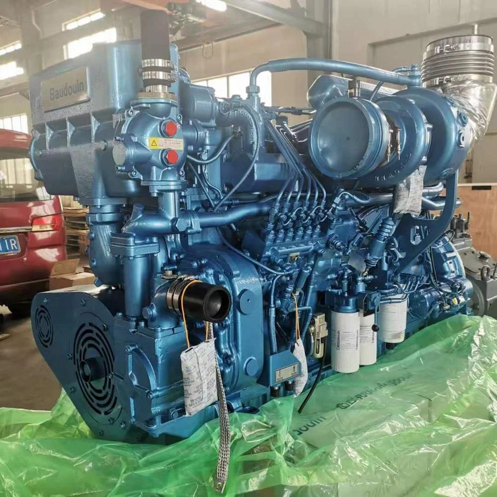 6M26C Original Weichai Baudouin Marine Diesel Engine 500HP 6M26C500-18