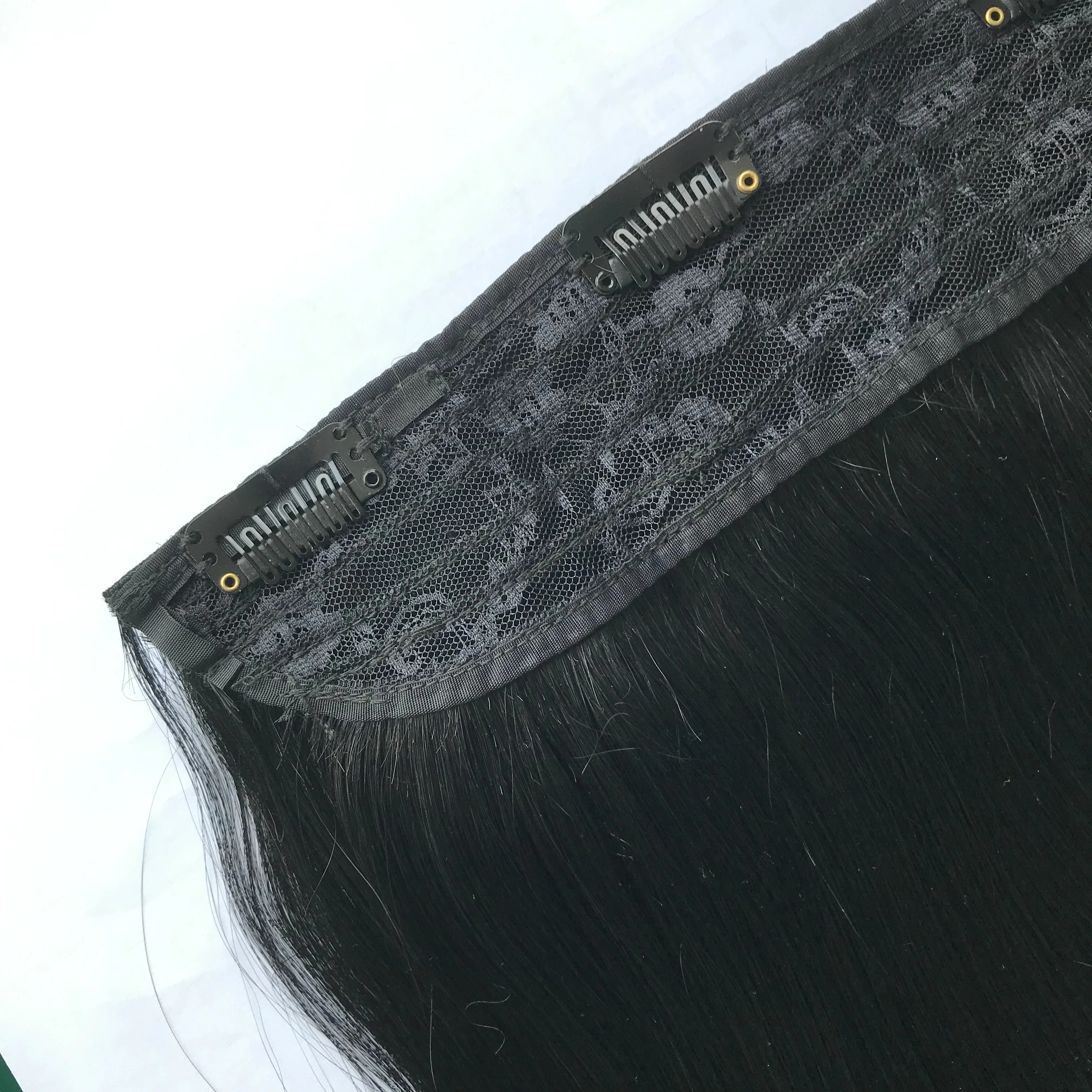 Premium Human Remy Virgin Cuticle Intact Double Drawn One piece Clip-ins Extension Seamless U Clip in Hair Extension