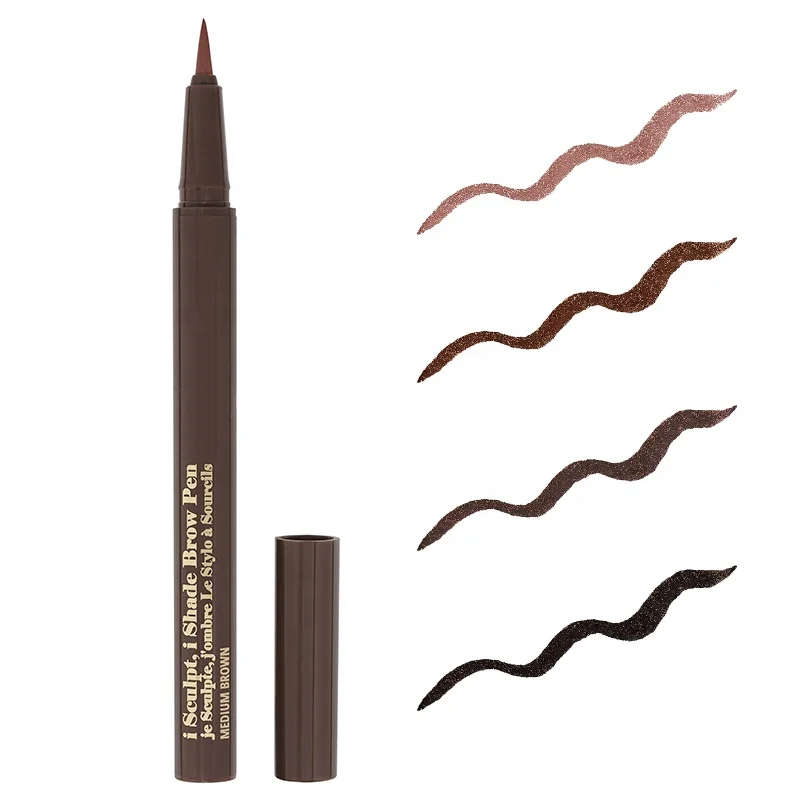 I Sculpt I Shade Brow Pen 3D Eyebrow Pen Waterproof  Eyebrow Pencil Long Lasting Professional Fine Sketch Liquid Eye Brow Pen