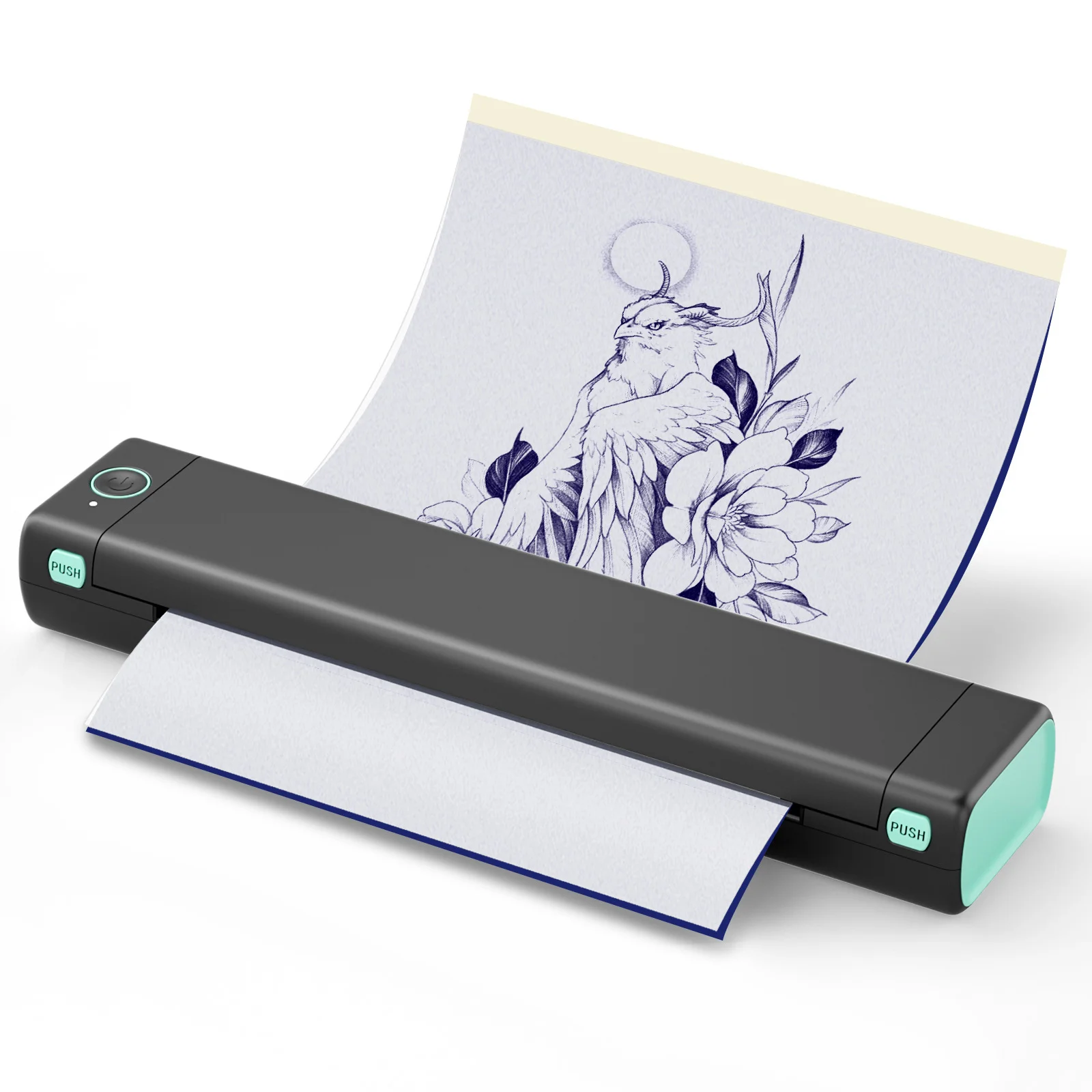 Hot Selling M08f Household Inkless A4 Paper Mini Pocket Printer Wireless Handheld Portable Thermal Printer