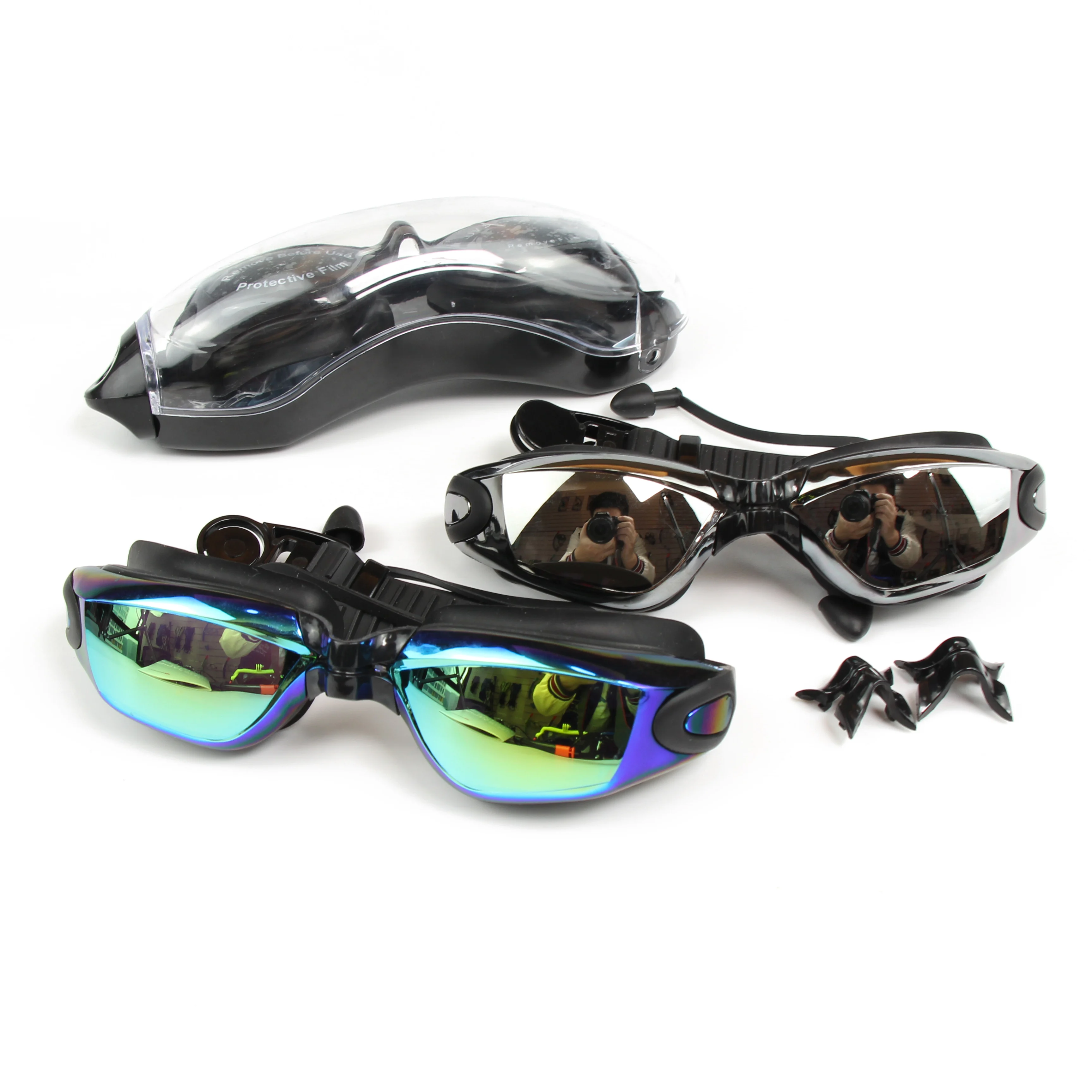 Children Eye Wear PC Lens Swim UV Goggles Leakproof Kids Shatterproof Anti fog Lens Swimming Glasses Swimming Pool Goggles