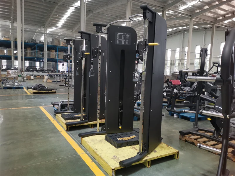 Multi Functional Trainer Dual Pulley Commercial Gym Fitness Sports Equipment Pull Up Cable Crossover Machine