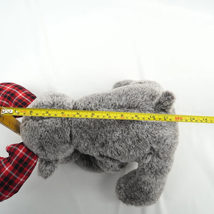 Christmas decorative moose plush stuffed toy for festival occasion gift