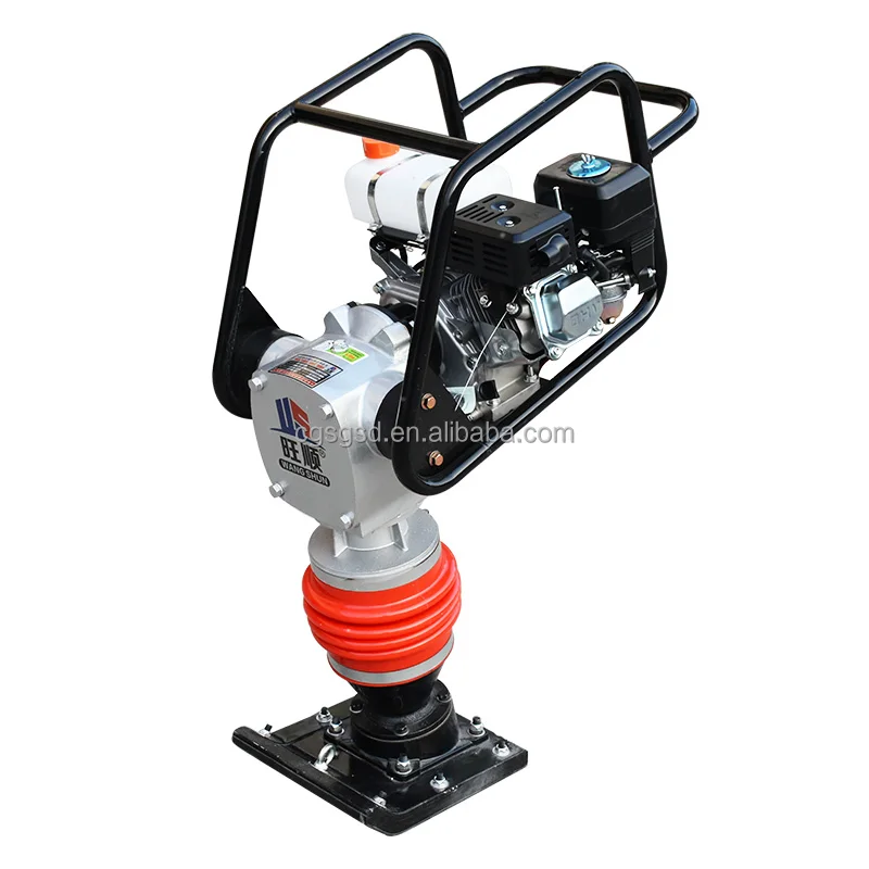 Best Design Cheap Price 2 Stroke Electric Ground Compactor Tamping Rammer  Soil Vibratory Impact Tamping Rammer