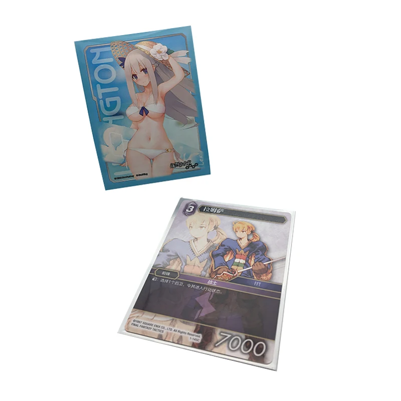 Custom Plastic Card Protector Trading Card Sleeves Inner Printed Card Sleeves for Board Game