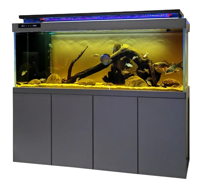 Decorate Ultra Clear Aquarium Acuario Fish Tank Bowl Arowana Goldfish Large Glass Custom Home Office Carton Box Customized Size