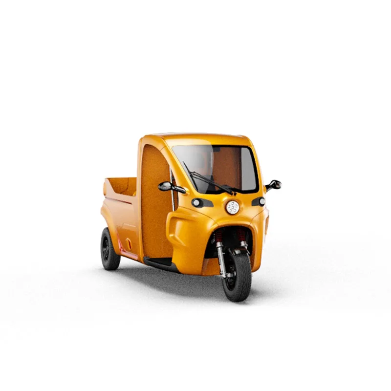 E-Pickup Electric picking car E Tricycle for Express or Cargo Complete Full Chassis CKD Offer Modular Design for Local Assembly