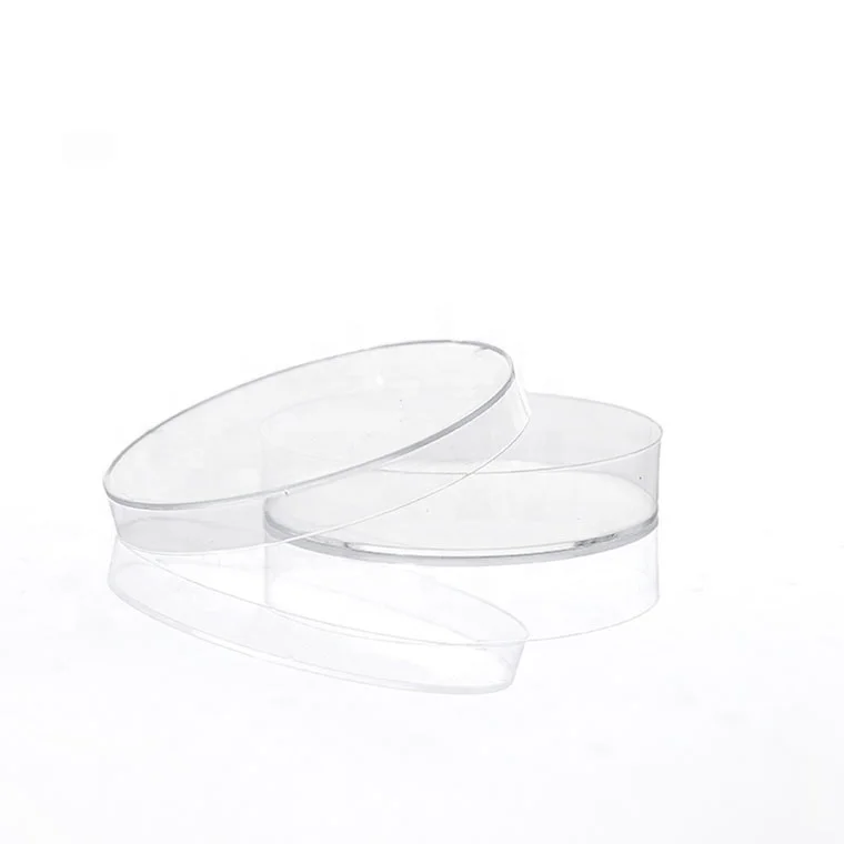Hot Sale Disposable Sterile Plastic 90*15mm Culture Petri Dish  for Laboratory use