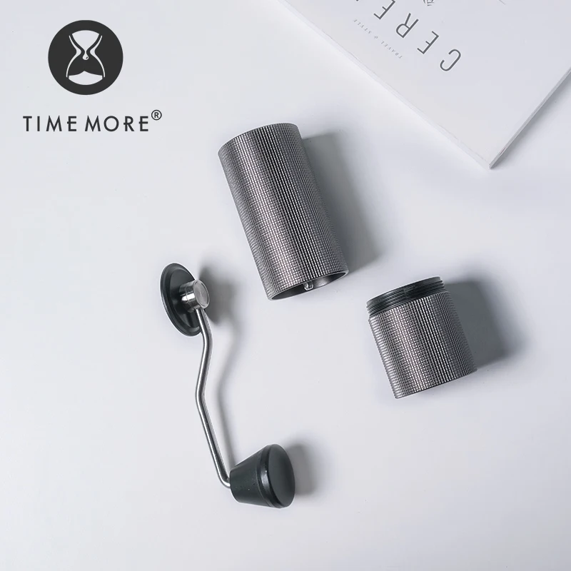 TIMEMORE C2 Бытовая Регулируемая портативная ручная кофемолка из нержавеющей стали с