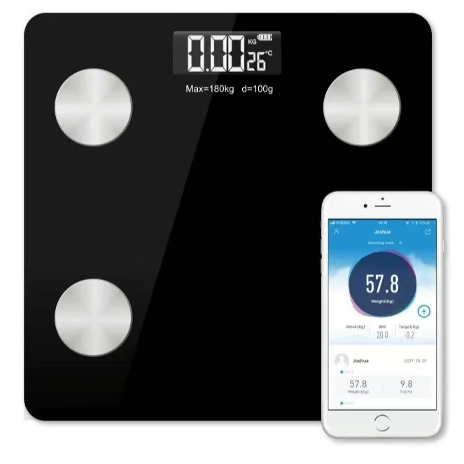 Hot Sale High Quality Light Weight body fat scales High Accurate digital body fat scale