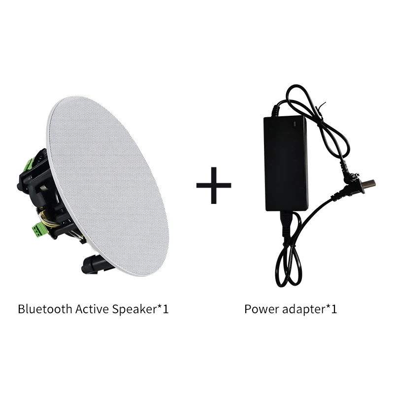 Wireless BluetoothS Ceiling Speaker Active Built-in Wall Amplifier Smart Home Background Music High Fdelity Stereo Player SUMWEE