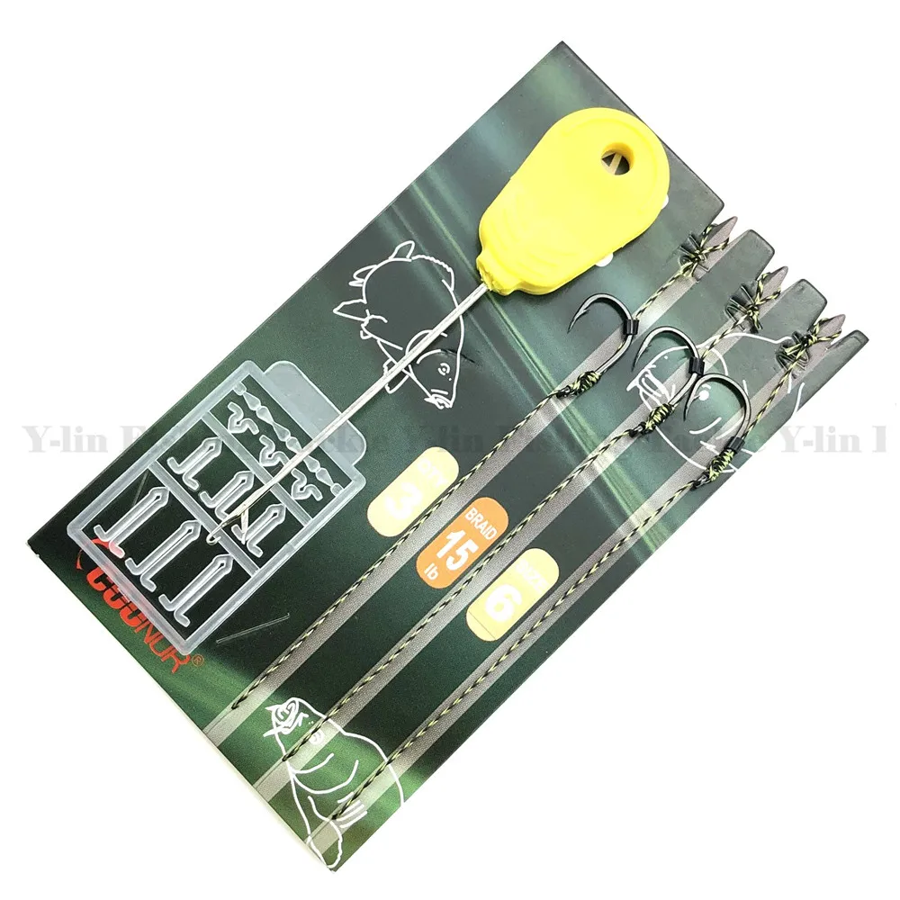 Carp fishing Accessories rig tool baiting needles end tackle drill with ready hair rigs