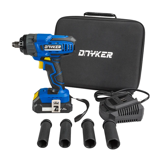 20V Impact Wrench Cordless Set 1/2 Inch Cordless Impact Wrench