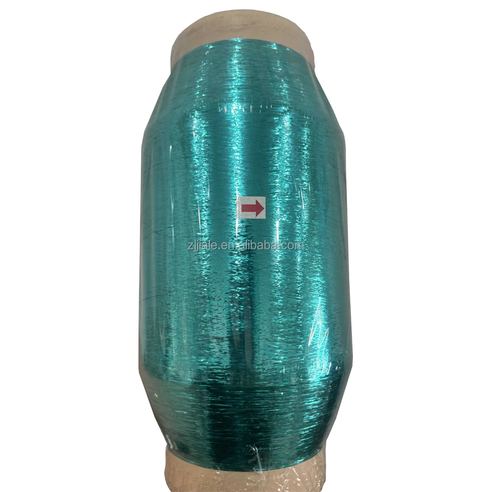 Wholesale Premium Flat Metallic Yarn for Sewing & Crafting Blue Color