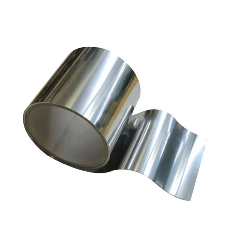 GR2 titanium foil 0.05mm with 80mm width for voice diaphragm pressed stamped punched