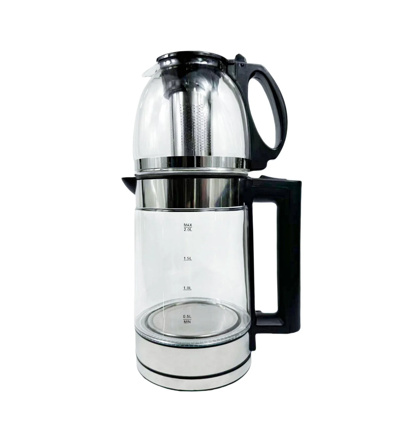 Household double stainless steel hot kettle Turkey seed and mother pot Electric Kettle Turkish Teapot Set Water Heater