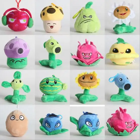 HI CE lovely plants vs zombies 2 custom plush toys
