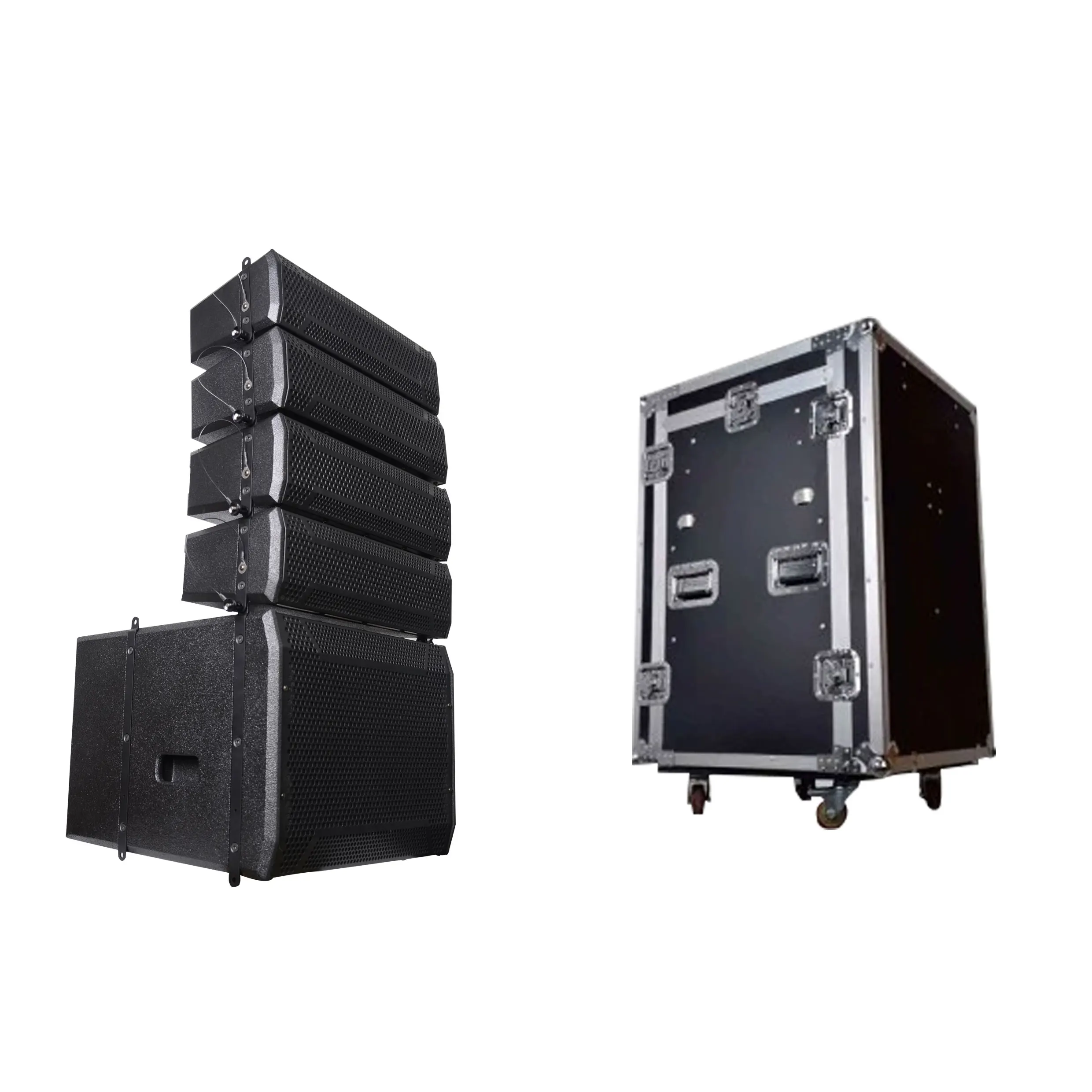 LA412D-KIT RQSONIC 1000 Вт профессиональная концертная сцена Полетная коробка активная акустическая система