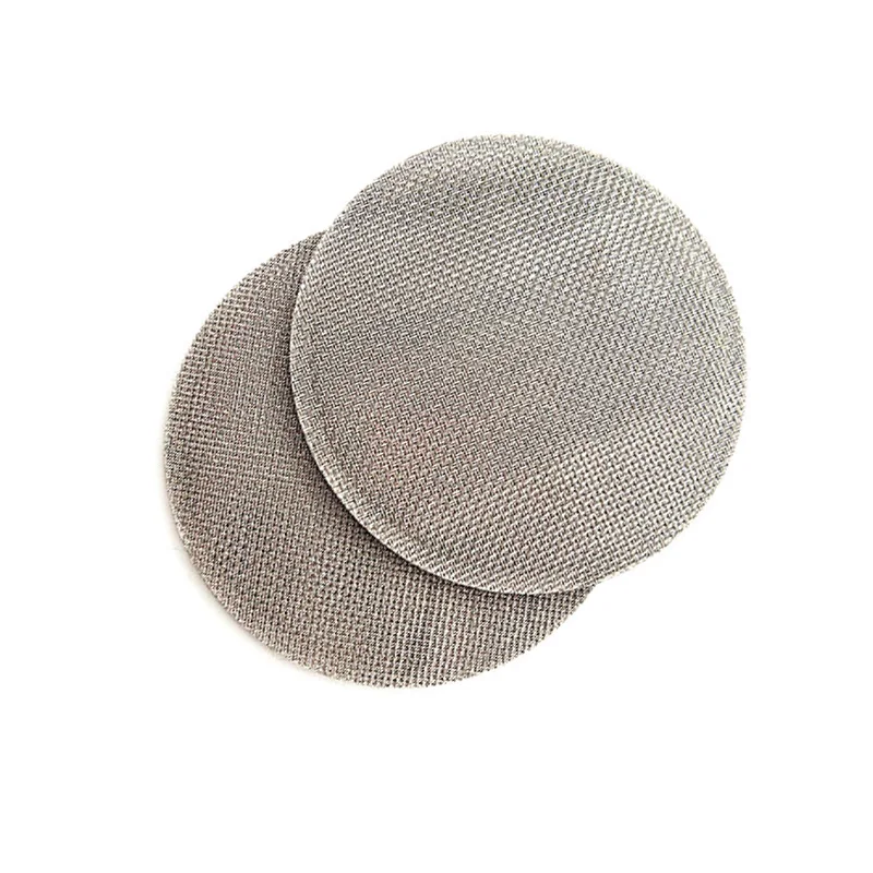 
AISI 304 316 nickel alloy 100 80 50 10 2um stainless steel sintered mesh filter 