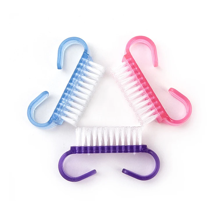 Wholesale Disposable Durable Nail Scrub Art Dust Cleaning Brush Cleaner Nail Dust Brush