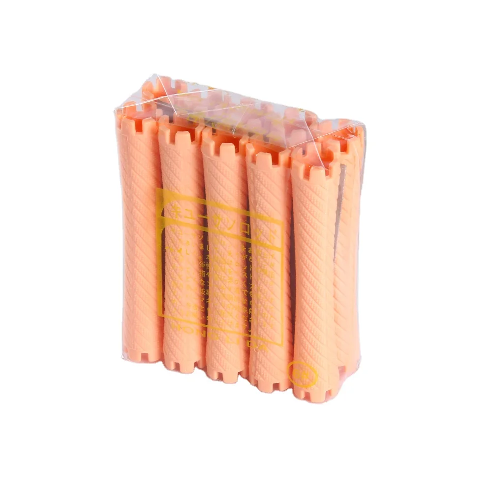 Popular and durable plastic hair roller perm rods, salon magic hair rollers