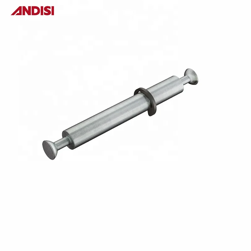 Furniture joint connecting dowel steel rod Mini fix Double Ended Bolt