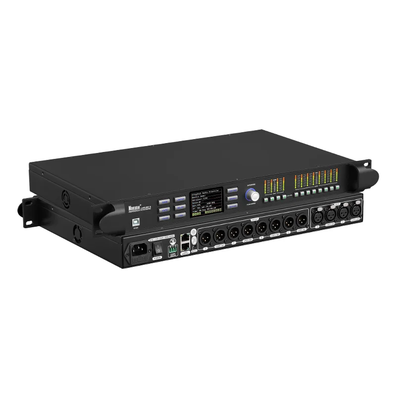 4x8 канал dpa0408rts qsc усилитель цифровой dsp процессор 48 fir