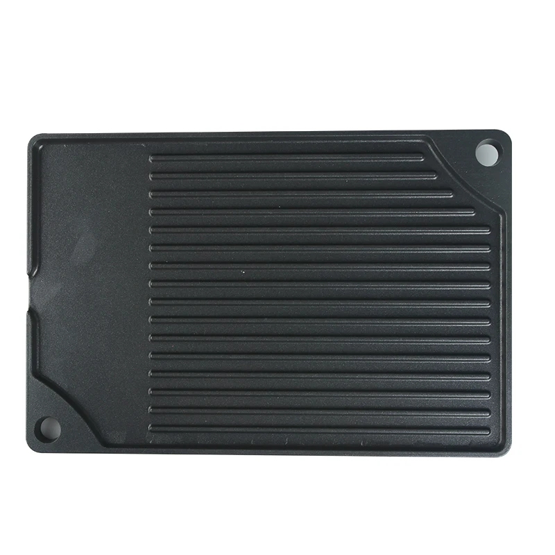 Outdoor Gas Stove Rectangle Reversible Barbecue Griddle Plate Aluminum Alloy Medical Stone BBQ Grill Pan