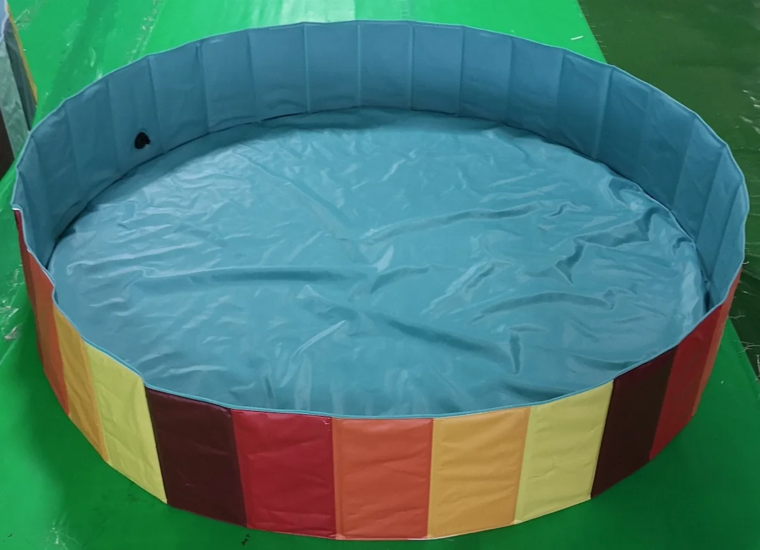 Hot Sale Dog Pet Swimming Pool 120cm Dog Pool Portable Foldable Kiddie Pool For Kids Bathing Tub For Animals