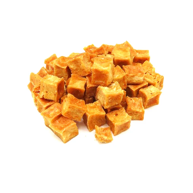 Wholesale  dog treats foodchicken breast chicken fillet cube