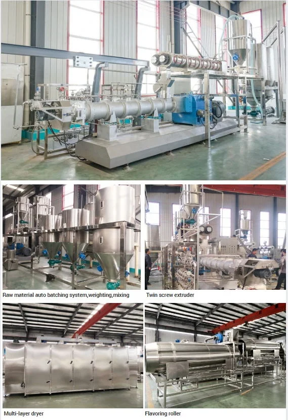 Pet feed processing machinery production equipment dry kibble wet semi-mosture dog cat food machine