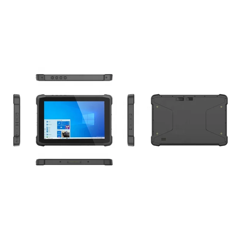 Rugged Tablet 10 inch 700 nit PDA 4GB 64GB  barcode scanner 4G industry Tablet PC for Windows 10