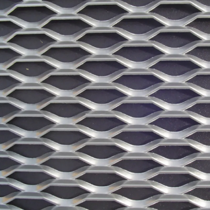 Heavy Duty Plate diamond decorative fencing panels expanded metal mesh for exterior railing and Construction Wire Mesh
