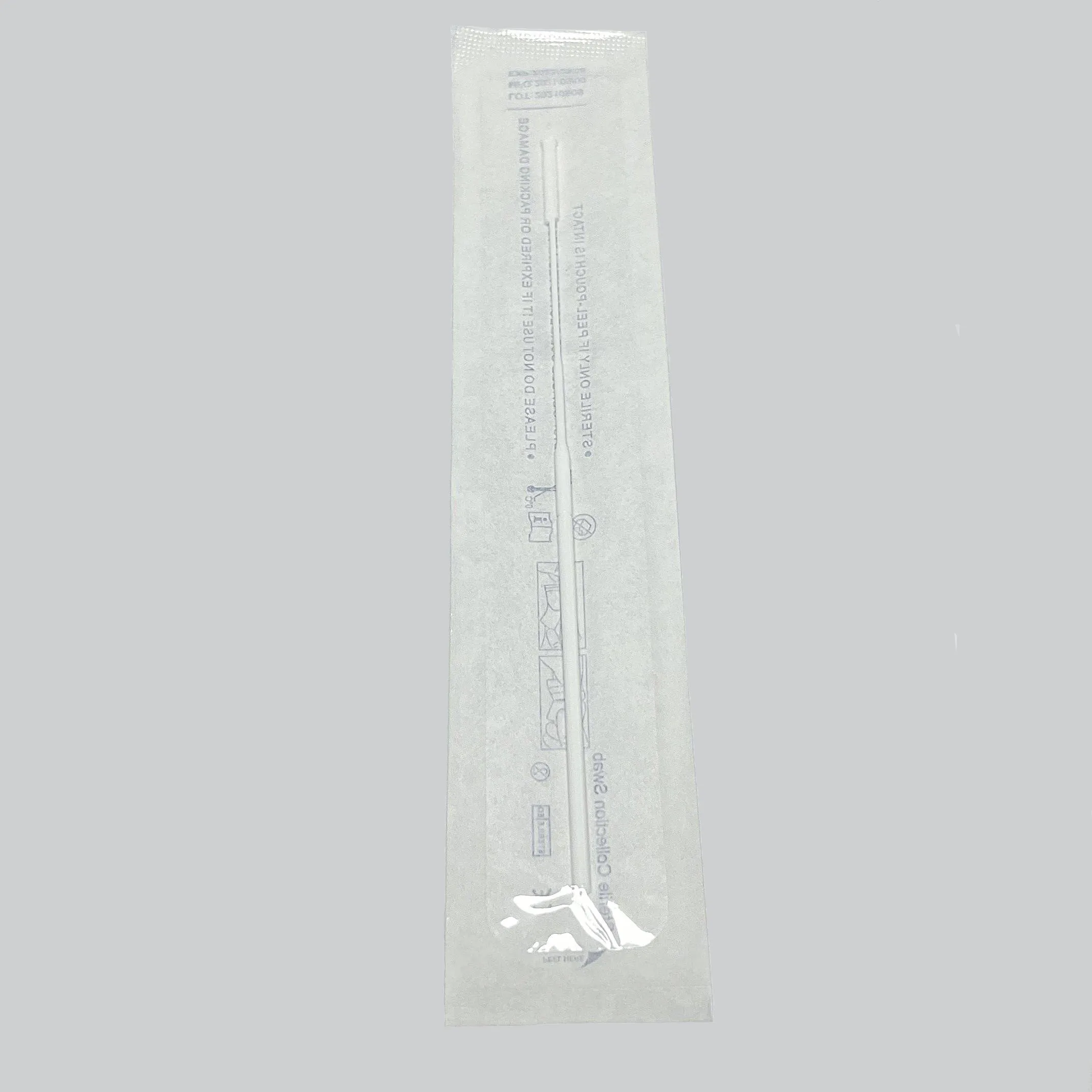 Nasal Swab Stick Flocked Nasal Nasopharyngeal Swabs Specimen Collection Sterile Swab Disposable Sampling