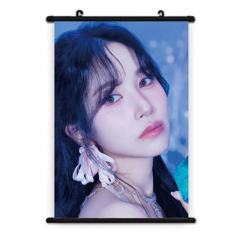 Custom large hanging canvas poster DIVE Pictures kpop Wall Posters kpop Wall Scroll for TZUYU IM NAYEON Momo Mina Sana Sally