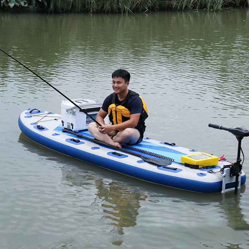 Double rescue board 200cm Surf Rescue Water Sport platform craft inflatable rescue board drop stitch inflatable jet ski sled