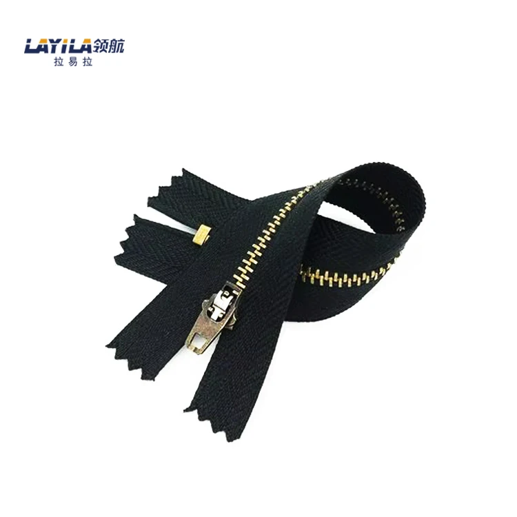 Direct Factory Prices Customised Rose Gold Zipper