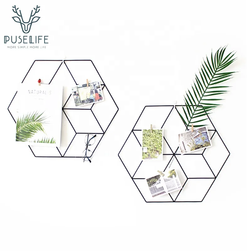  Металлическая сетка Настенная для мебели декоративный светильник держатель принимаем OEM & ODM декор фото вешалка украшение дома