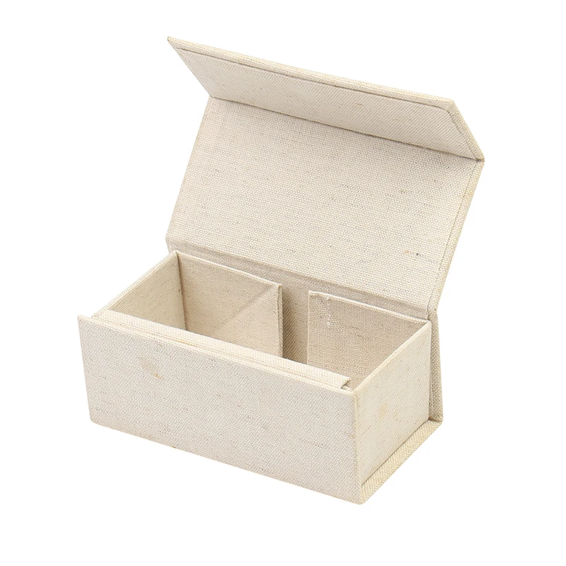 4X6 Luxury Print Keepsake Usb Set Keeper Presentation Gift Packaging Linen Wedding Photo Album Box