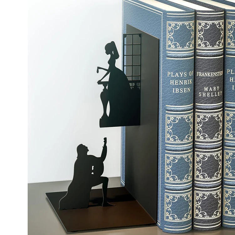 Оптовая продажа современные декоративные металлические концы книг под заказ поддержка