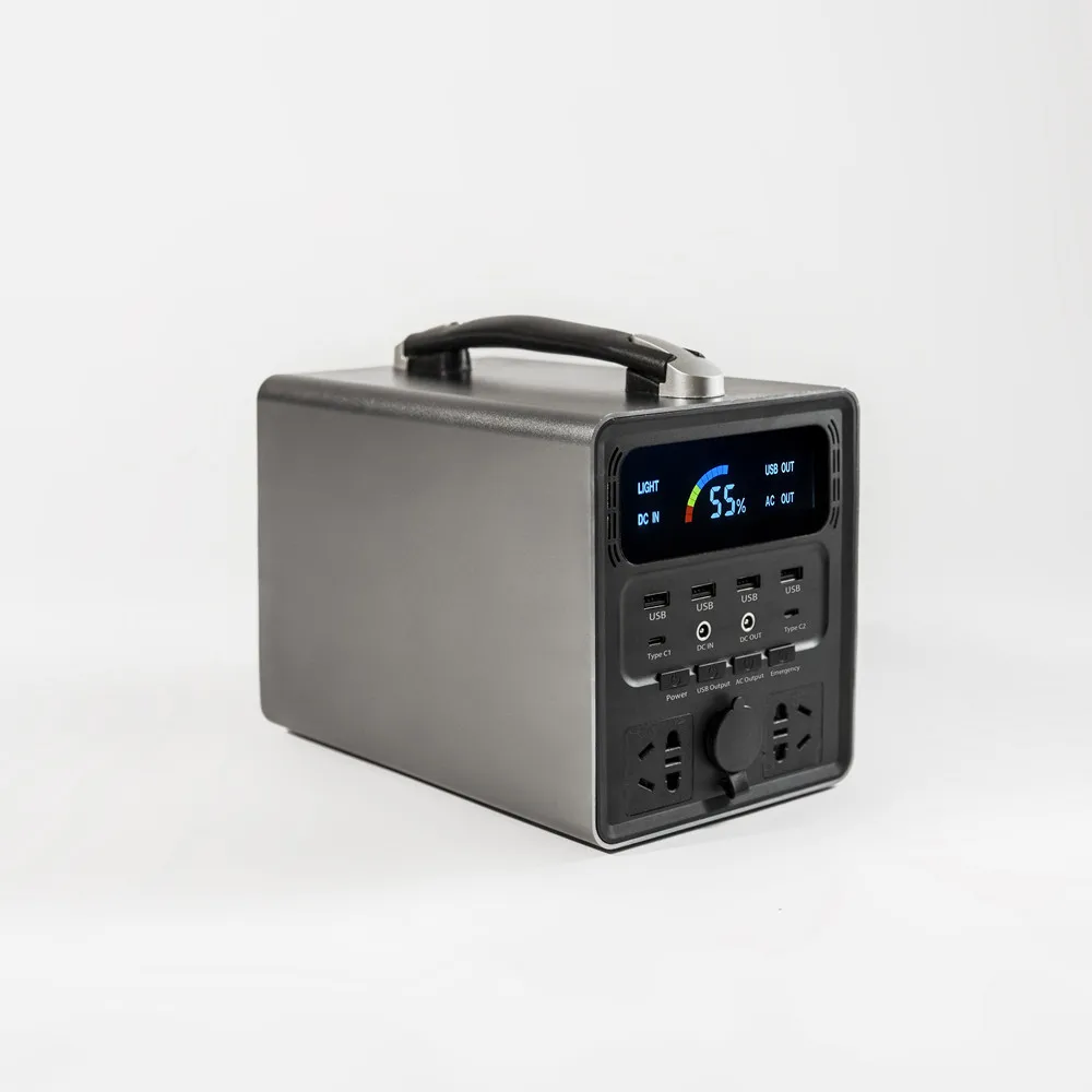 portable power pack outdoor battery power source with DC 5V 12V for CPAP machine and type-c for laptop charging