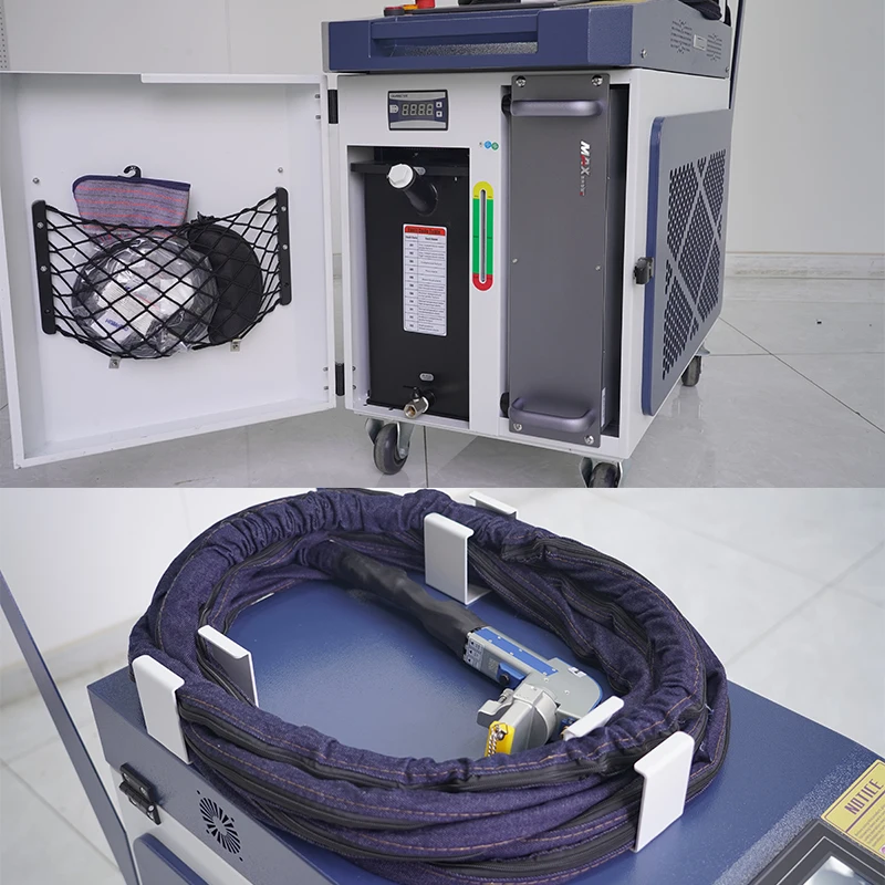 High Quality 1000w 2000w Fiber Laser Cleaning Machine for Oil Stain Rust Coating Materials Paints Removal Laser Cleaner